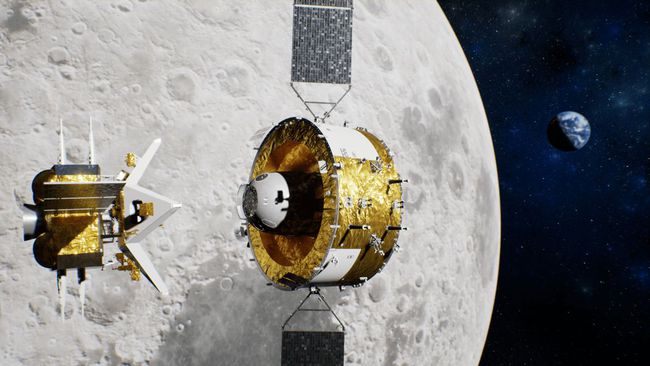 嫦娥5号复合材料的成功分离，将选择实施月球软着陆的机会——新坝达站