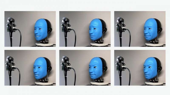 华人硕士研制“蓝脸”呆板人，会6种情结，会读人脸和表白