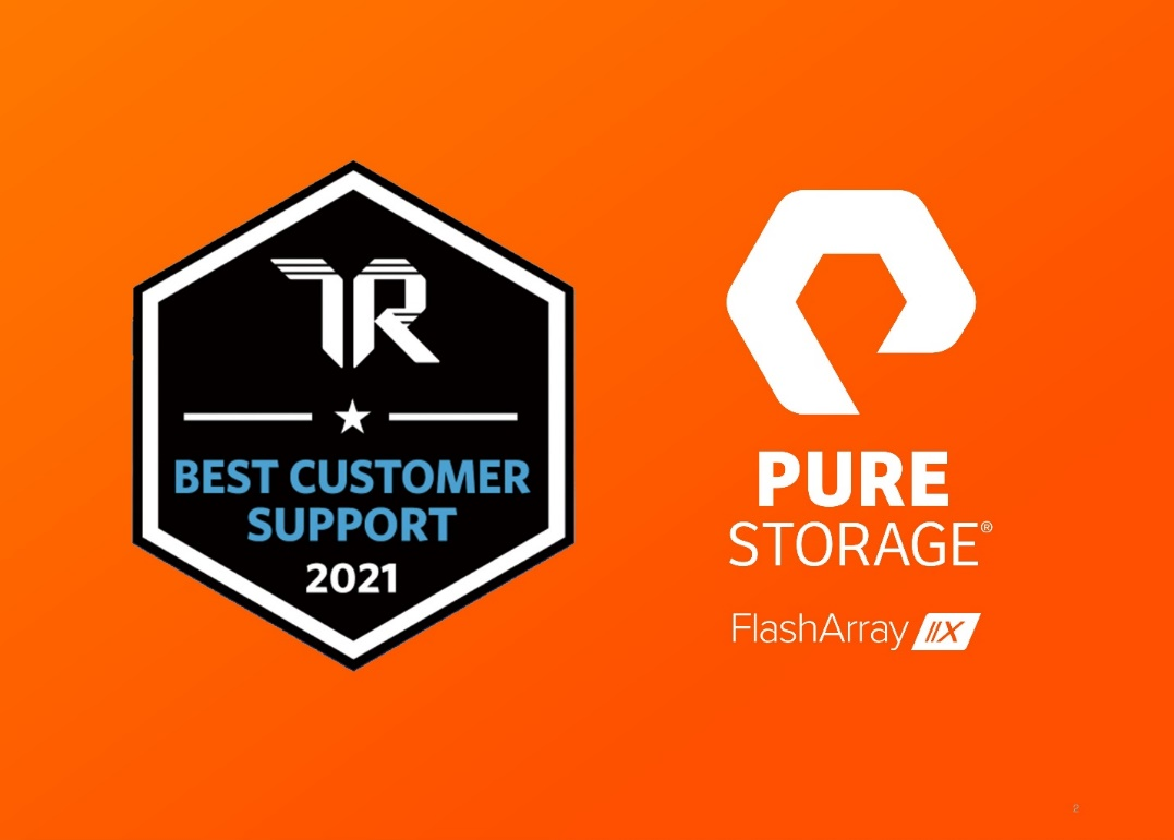 PureStorage连续两年蝉联企业闪存阵列存储类别领导者