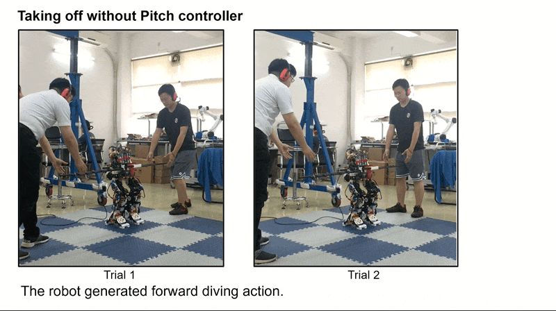 飞行双脚机器人：四个内涵扇动，广东工业大学