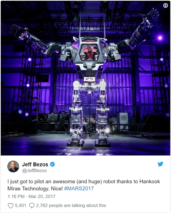 机器人、贝索斯