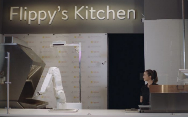 乐智网，Flippy机器人，厨房助手